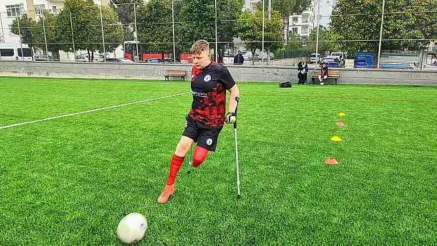 Konyaspor'dan ampute futbola: Yakup Can depremden sonra futbol aşkını kaybetmedi