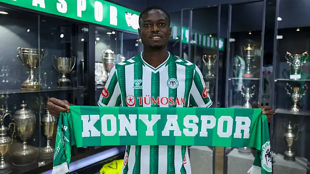 Konyaspor'dan hücum hattına güçlü dokunuş! Ebrima Colley imzayı attı