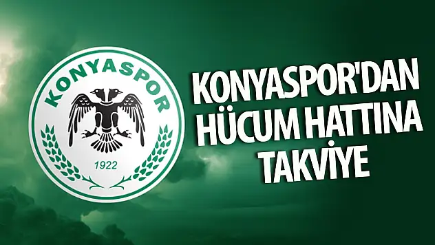 Konyaspor'dan hücum hattına takviye