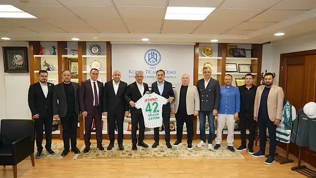 Konyaspor'dan Konya Ticaret Odası'na ziyaret