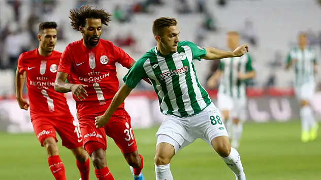 Konyaspor devreyi önde kapattı