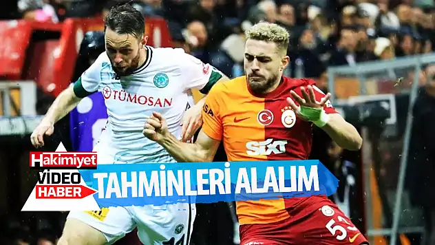 Konyaspor-Galatasaray maçı öncesi skor tahmini!