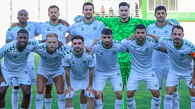 Konyaspor, hazırlık maçında Kırşehir'i 5-0 mağlup etti