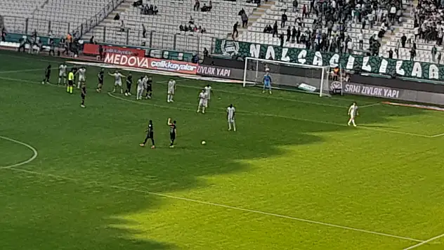 Konyaspor ilk devreyi yenik kapattı