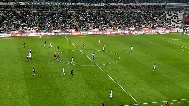 Konyaspor oynadı, Beşiktaş attı