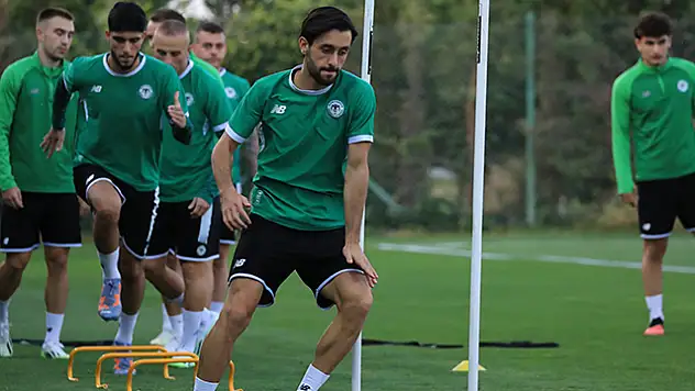 Konyaspor pas çalışması yaptı