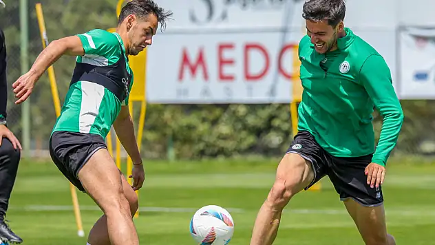 Konyaspor, Rizespor maçı hazırlıklarına devam etti