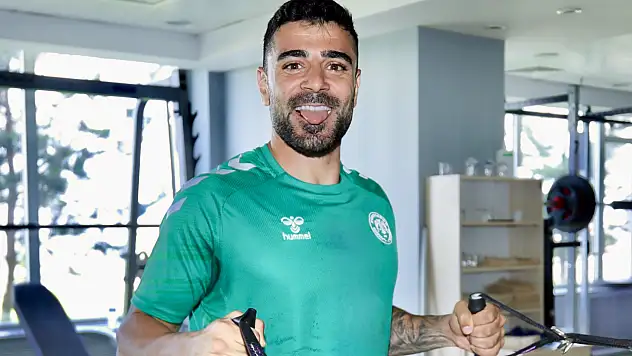 Konyaspor'un Erzurum kampında sabah antrenmanı tamamlandı