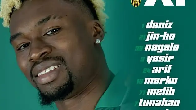 Konyaspor'un kupa maçı 11'i belli oldu