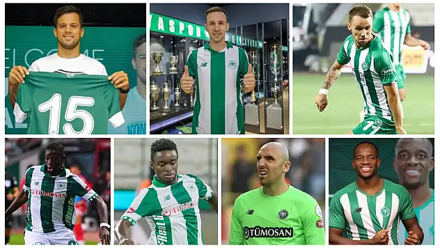 Konyaspor'un son 3 yılda 26 Yabancı transferi boşa gitti! Milyonlar böyle buharlaştı...