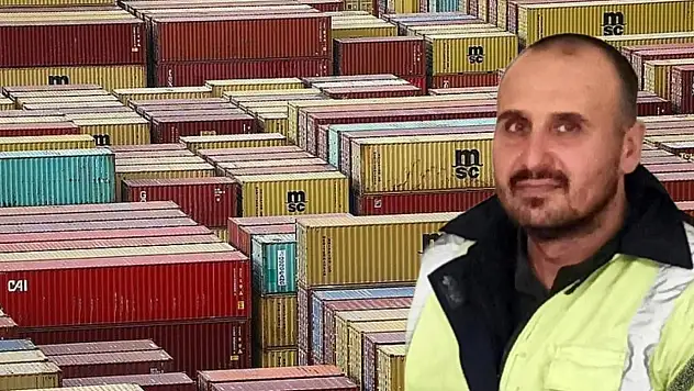 Korkunç iş kazası! Üzerine konteyner düşen işçi hayatını kaybetti