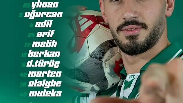 Kritik maçta kadrolar belli oldu