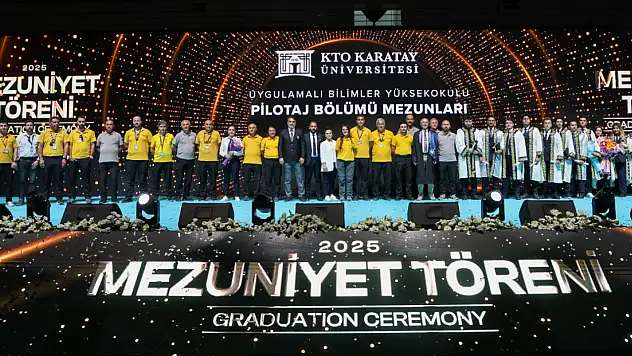 KTO Karatay Üniversitesi 13. dönem mezunlarını verdi!