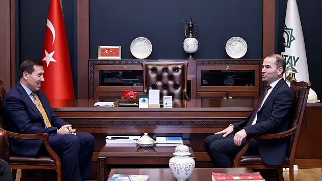 Kuzey Makedonya'dan Konya'ya gelen heyet Başkan Kılca ile görüştü!