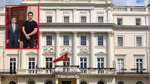 Londra'da Konyalı öğrenciden Büyükelçi Ertaş'a ziyaret