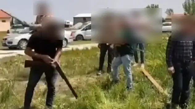 Magandaların evinden cephanelik çıktı