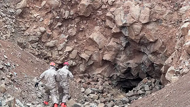 Mağaradaki kaçak kazı alanında cansız beden bulundu