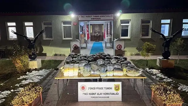 Mehmetçik hudutta zehir tacirlerine geçit vermedi!