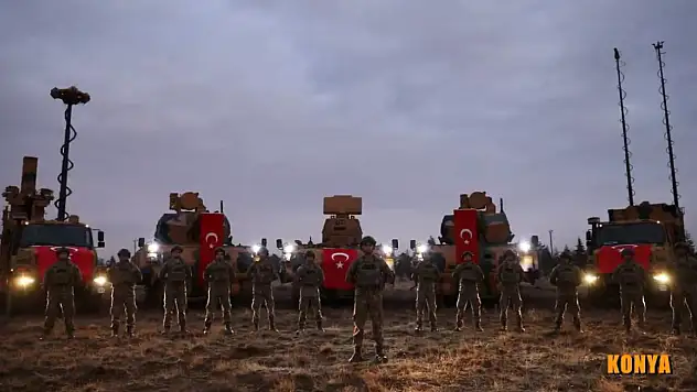 Mehmetçikten 2026'ya selam: Konya'dan sınır ötesine tek yürek