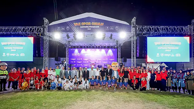 Meram Yaz Spor Okulları renkli bir finalle tamamlandı