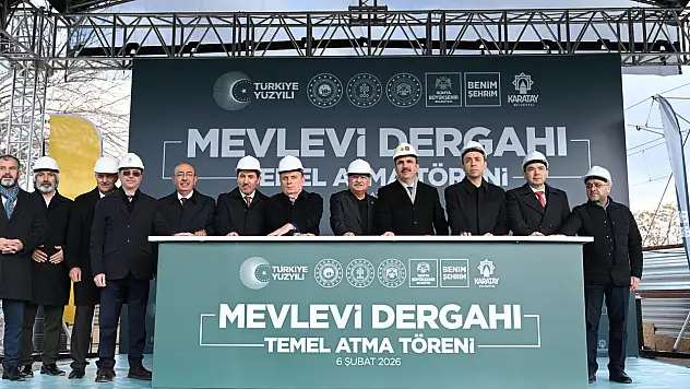 Mevlana Türbesi arkasında tarihi adım! Temel atıldı