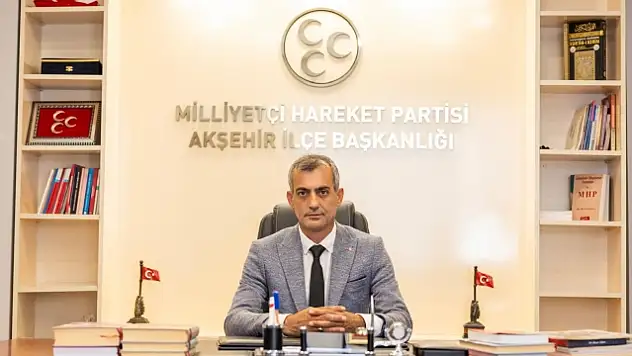 MHP Akşehir İlçe Başkanlığı'nda yeni dönem