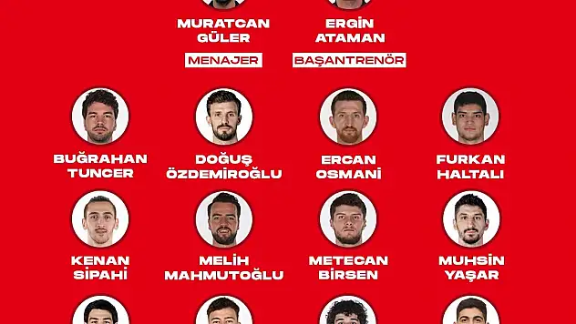 Millilerin aday kadrosu belli oldu