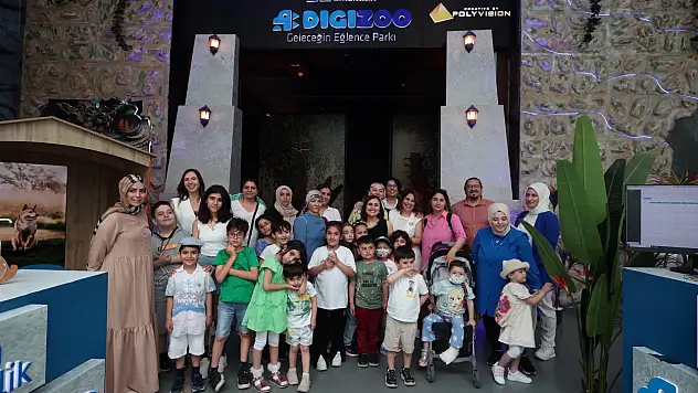 Minik kahramanlar Digizoo'da moral buldu