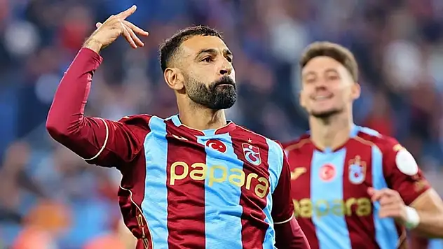 Mohamed Salah, Trabzonspor-Galatasaray maçına damga vurdu! Trabzonspor'dan Galatasaray'a resital