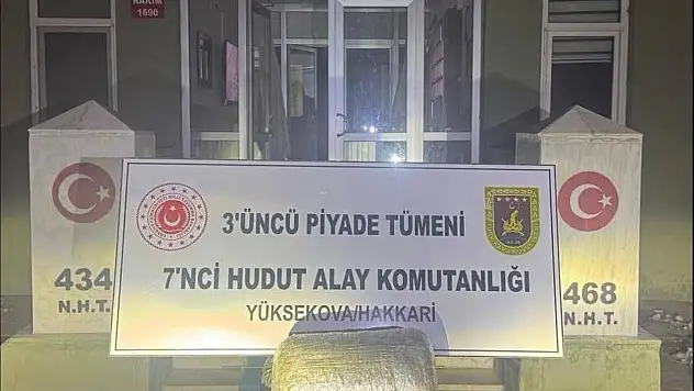 MSB duyurdu: Hudut hattında 5 kilo 842 gram uyuşturucu ele geçirildi