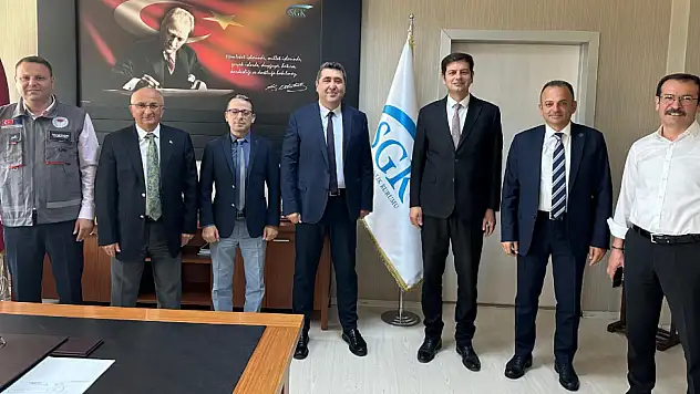 Müdür Avcı'ya hayırlı olsun ziyareti!