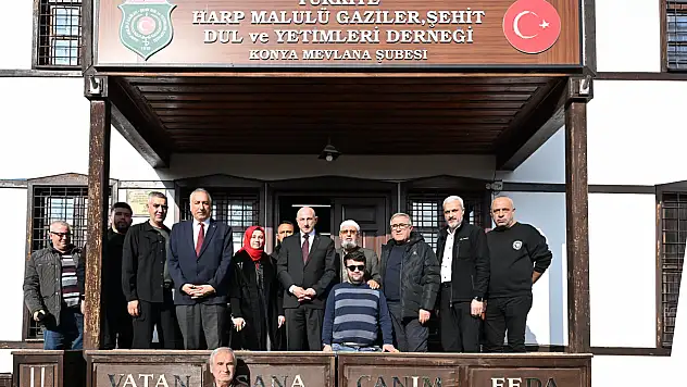 Müdür Yüksek, şehit aileleri ve gazilerle bir araya geldi