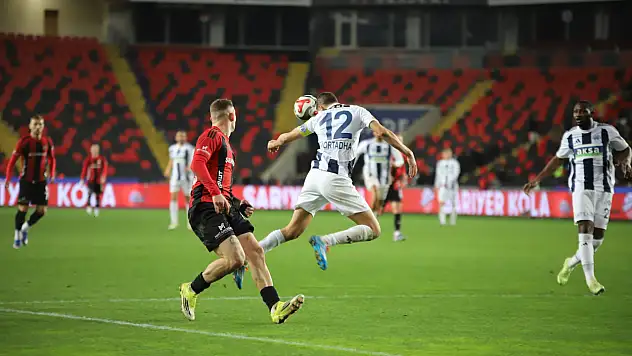 Nefes kesen maçta kazanan Gaziantep oldu!