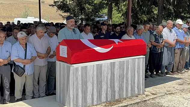 Nehirde boğulan uzman çavuş sonsuzluğa uğurlandı!