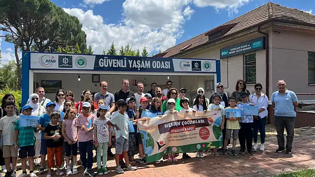 Nehrin Çocukları Risklere Karşı Projesi'nde afet bilinci aşılandı