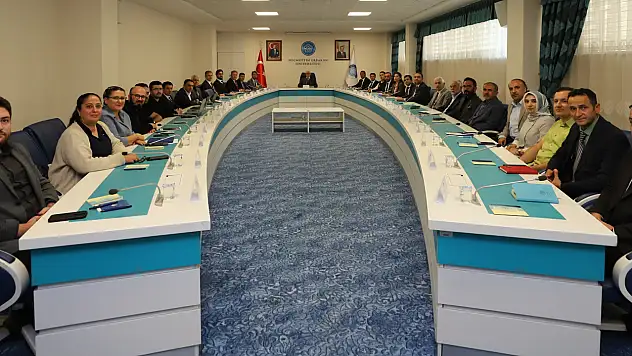 NEÜ'de 'Danışma Kurulu Toplantısı' yapıldı!