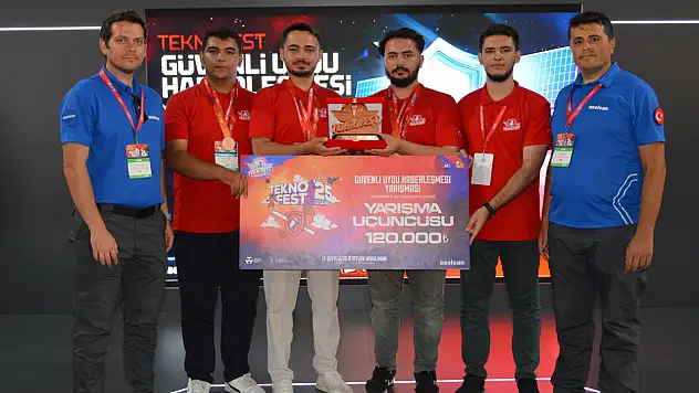 NEÜ, TEKNOFEST 2025'ten üç dereceyle döndü!