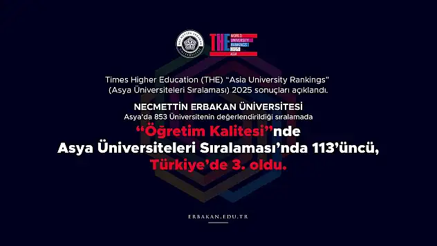 NEÜ Türkiye üçüncüsü