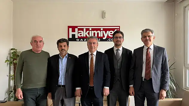 NEÜ yönetiminden gazetemize nezaket ziyareti