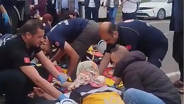 Öğrenci servisi kaza yaptı: 6 yaralı