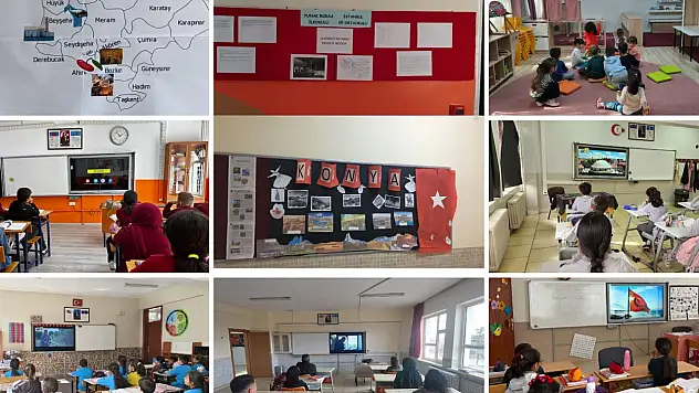 Öğrenciler Konya'yı 'Şehrimiz İmzamız' projesiyle öğreniyor