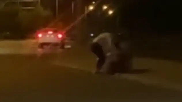 Olayın adresi Konya: Önce kavga ettiler, sonra hiçbir şey olmamış gibi yollarına devam ettiler!