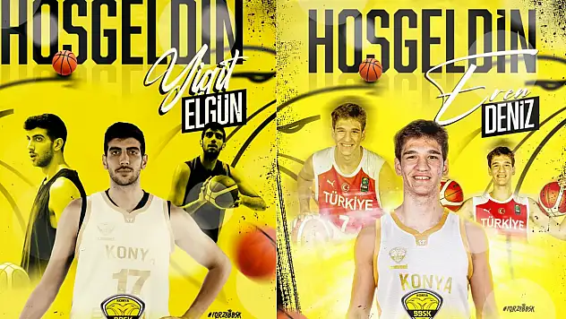 Konya Büyükşehir Basketbol'dan kadroya iki genç takviye