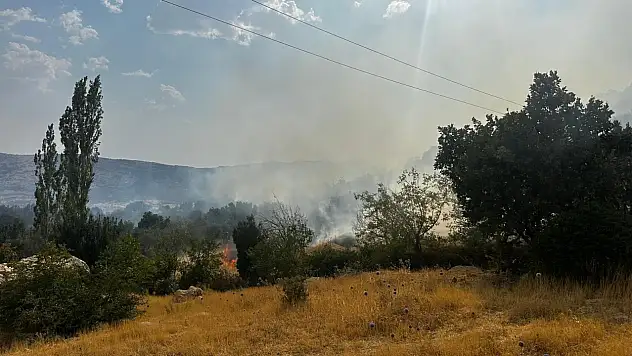 Orman yangını 10 saatin sonunda kontrol altında!