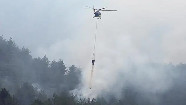 Orman yangınlarına müdahale devam ediyor!