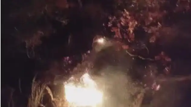 Ormanlık alandaki yangın 16 saat sonra kontrol altına alındı!