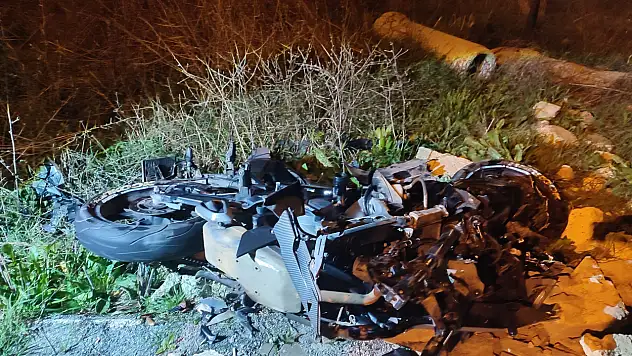 Otomobil ile motosiklet çarpıştı: 1 yaralı