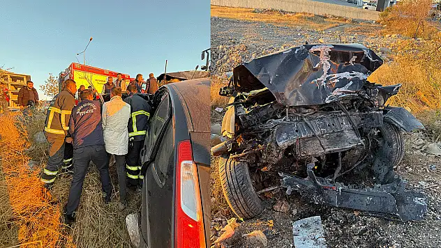 Otomobil şarampole yuvarlandı: 3 yaralı