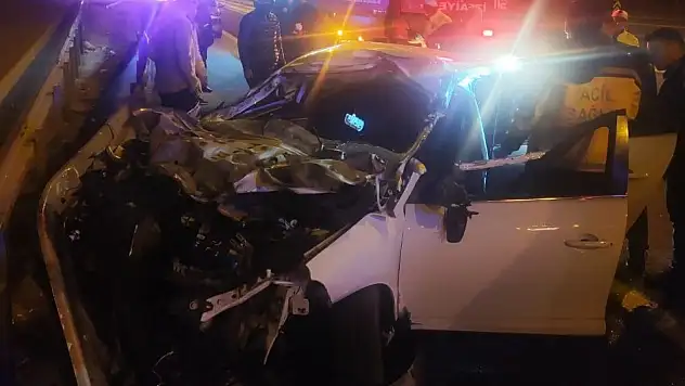 Otoyolda feci kaza: 1 kişi hayatını kaybetti