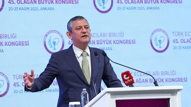 Özgür Özel: 'Adil vergi sistemiyle beslenen bir Türkiye için ilerliyoruz'
